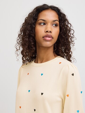 ICHI Sweater 'IH DIANE' in Beige
