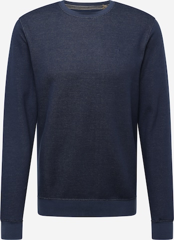 BLEND Sweatshirt 'NOOS' in Blau: Vorderseite