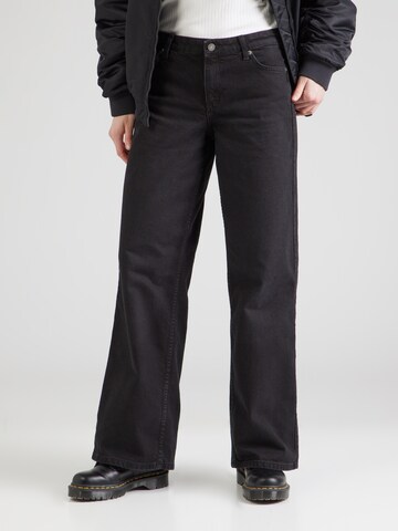 Wide Leg Jean GUESS JEANS en noir : devant