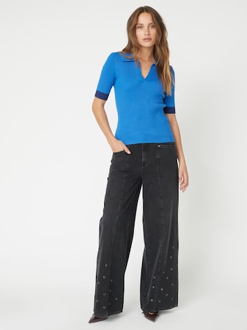 co'couture Trui 'Bonny' in Blauw