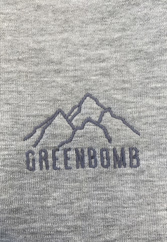 Giacca di felpa 'Nature Montaintop' di GREENBOMB in grigio