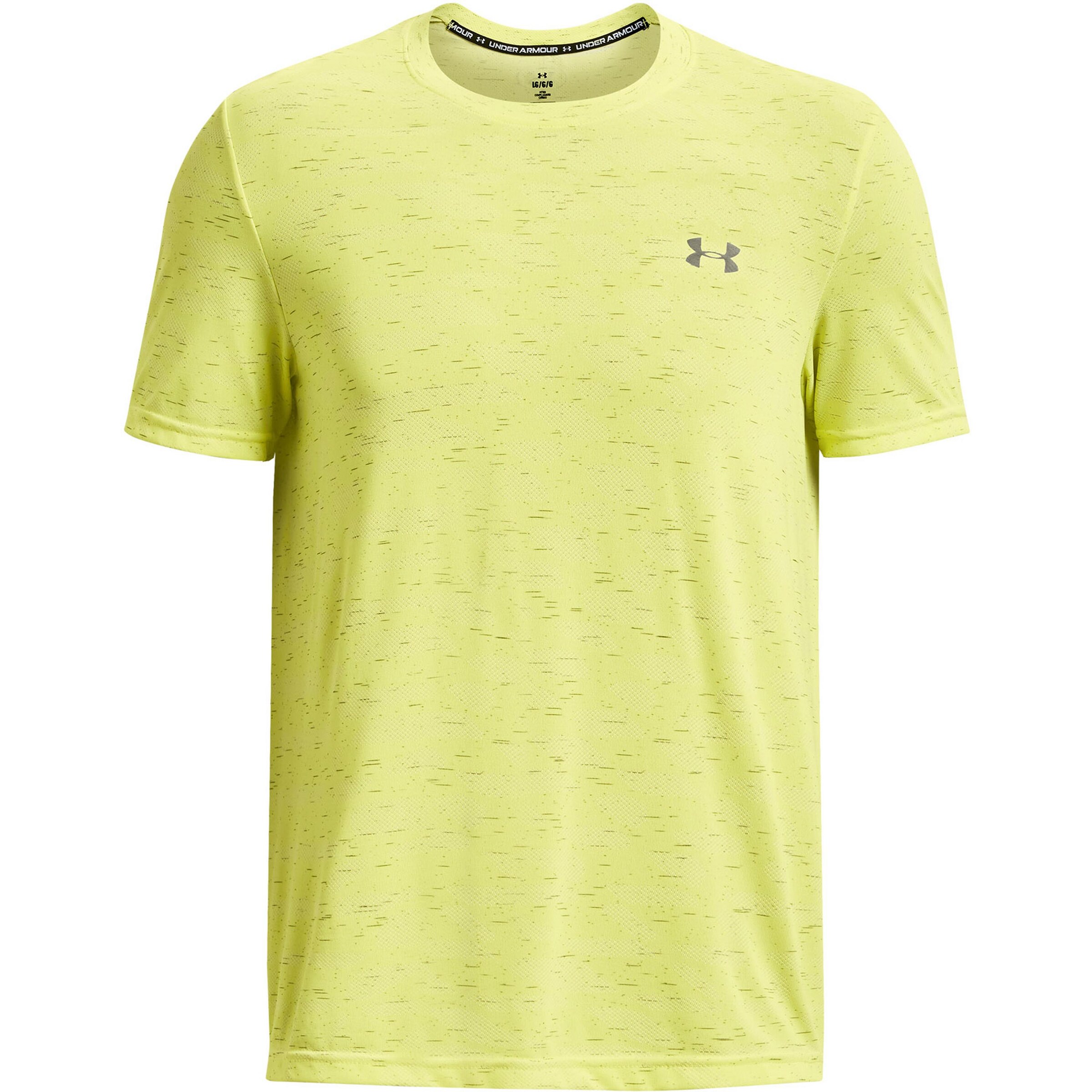 UNDER ARMOUR Funktionsshirt 'Novelty' in Gelb: Vorderseite