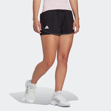 ADIDAS PERFORMANCE Regular Sportbroek 'Club' in Zwart: voorkant