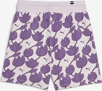 PUMA Regular Workout Pants 'Blossom' in Purple