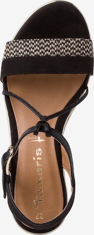 TAMARIS Sandals in Black