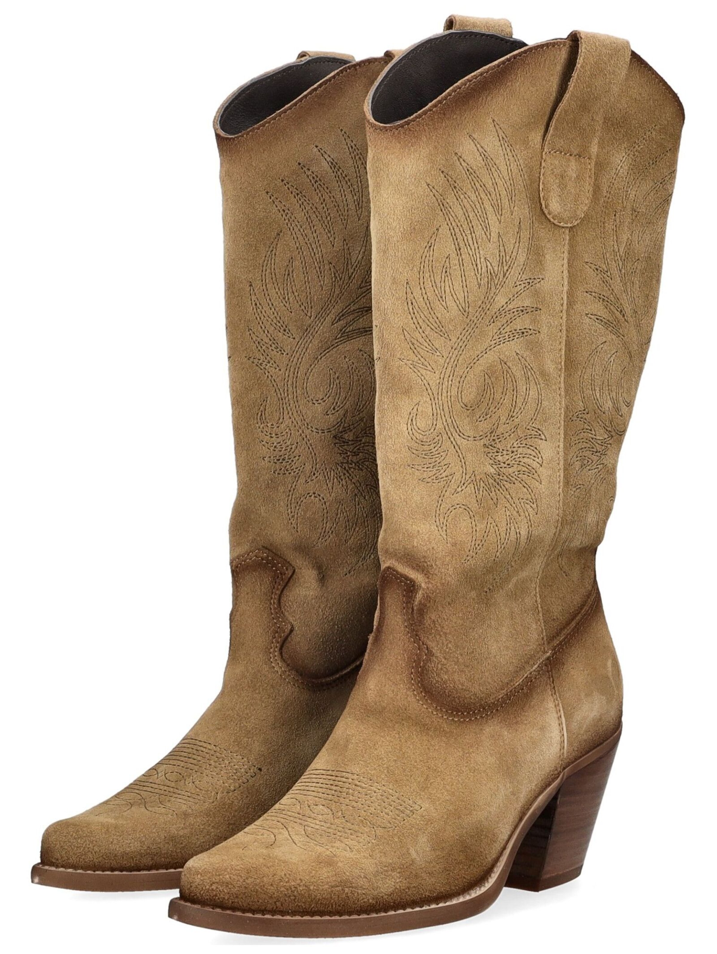 FELMINI Cowboylaarzen in Bruin