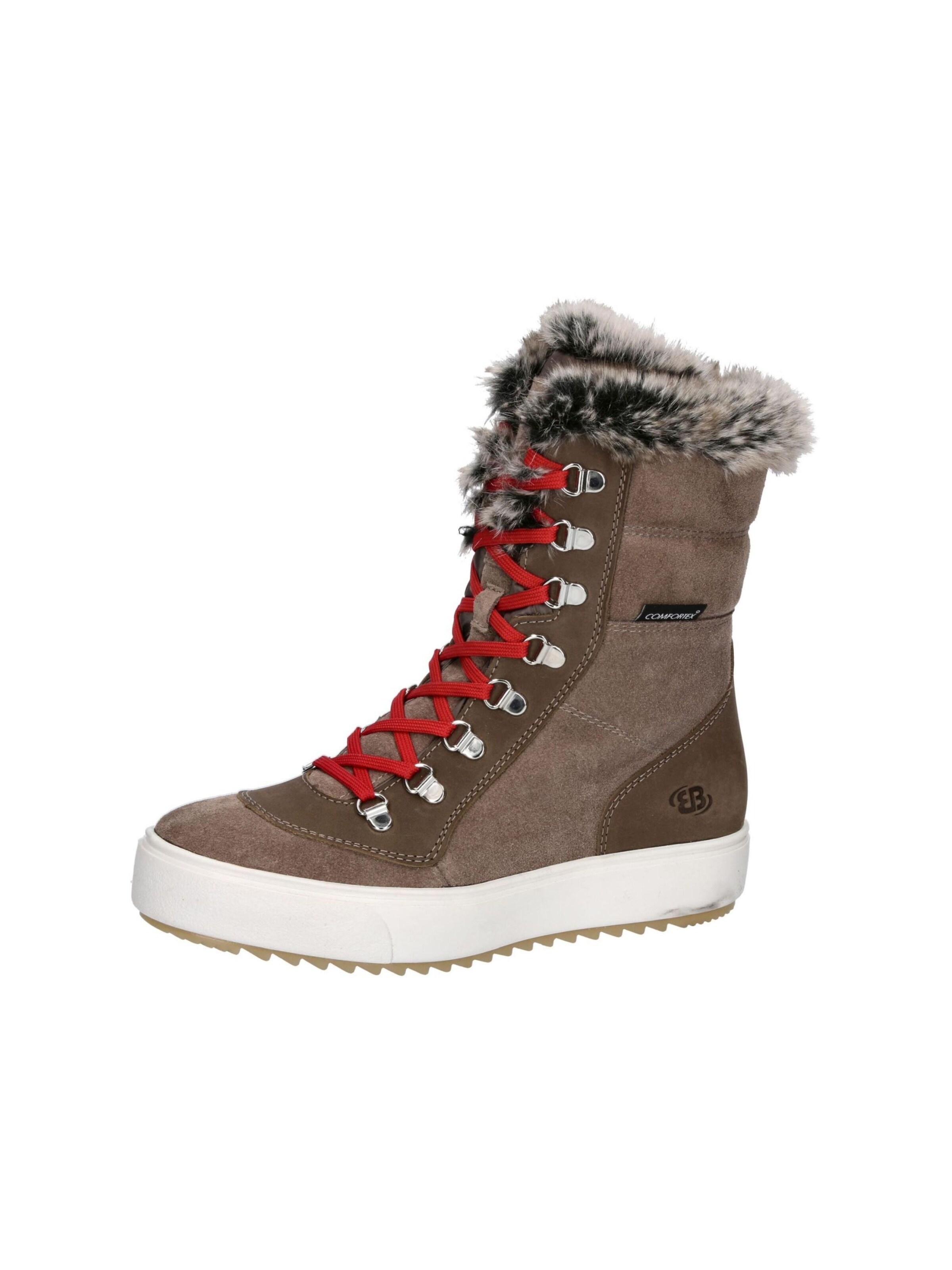 Brütting Boots 'Sesvenna' in Brown: front