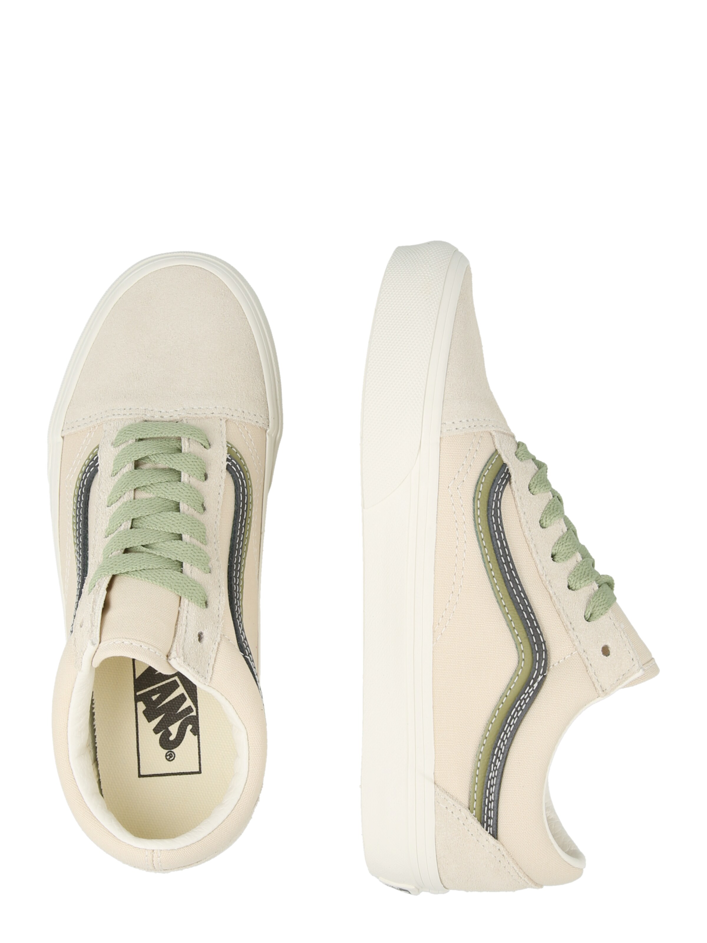 VANS Rövid szárú sportcipők 'Old Skool' - bézs