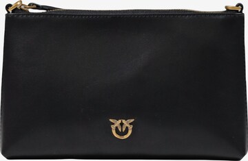 PINKO - Bolso saco 'FLAT HORIZONTAL MINI VITELLO 104277 A0F1' en negro: frente