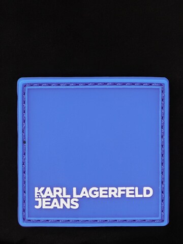 KARL LAGERFELD JEANS Чанта за през рамо тип преметка в черно