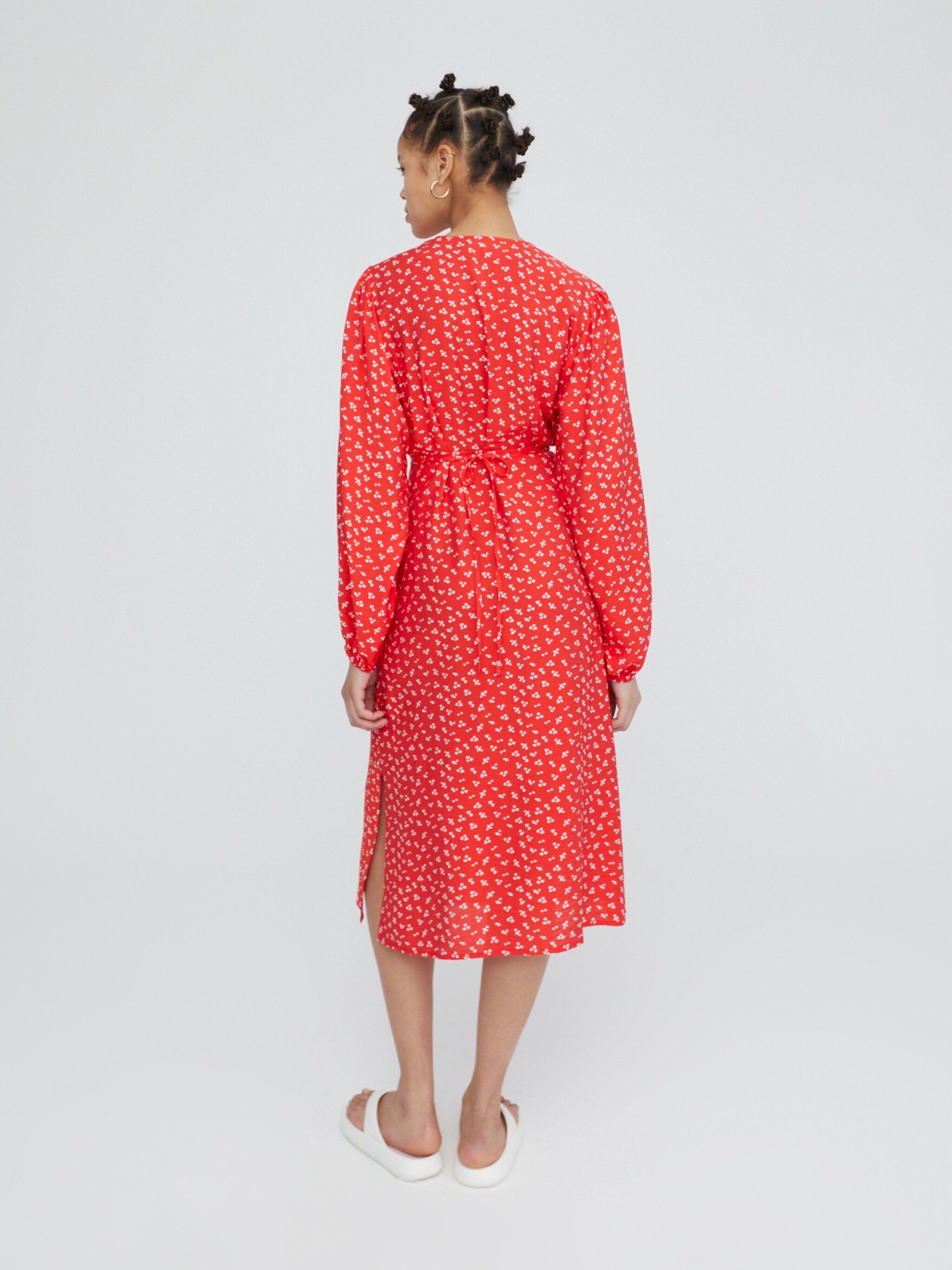 EDITED Producten Jurk 'Alene' Rood