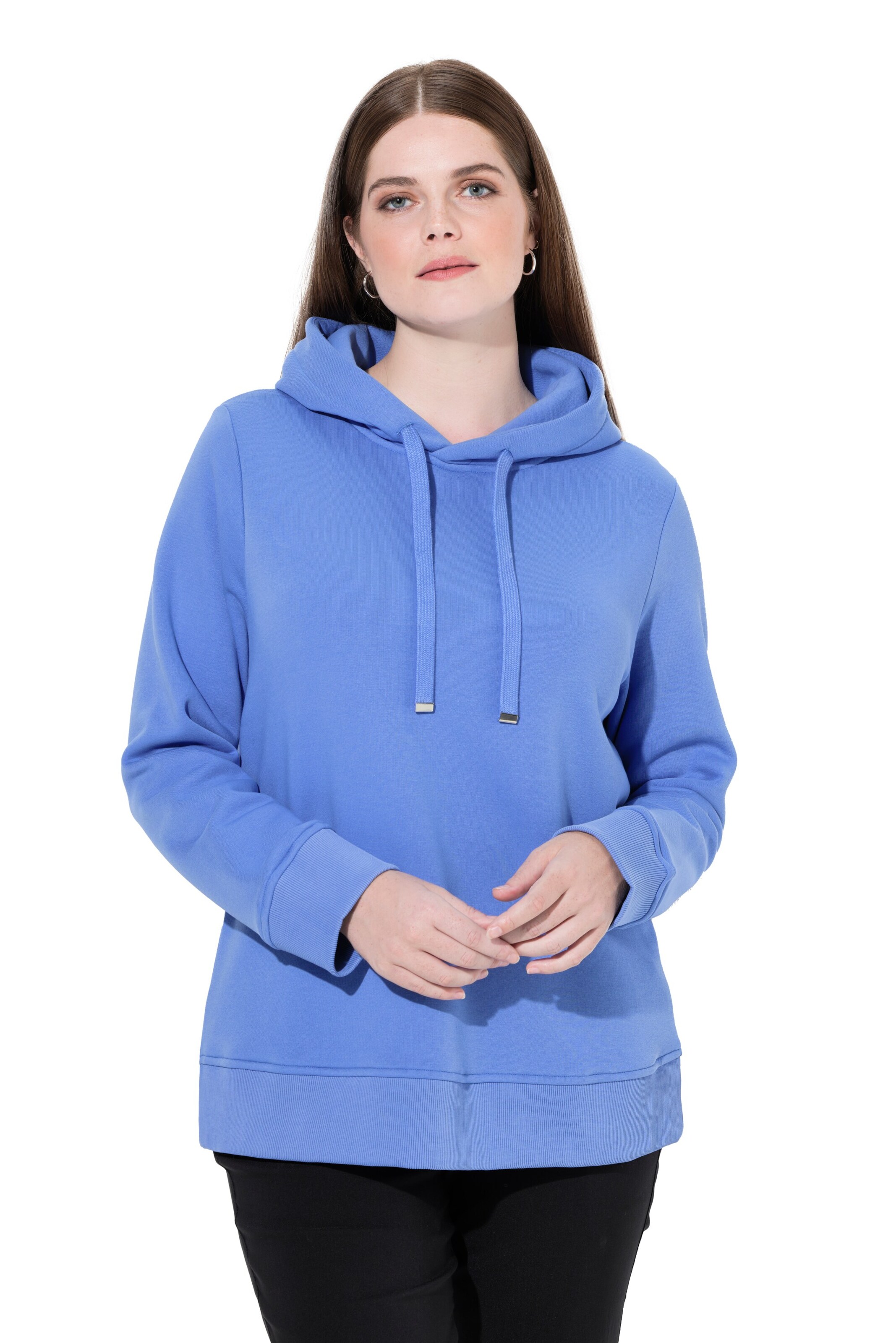 Ulla Popken Sweatshirt in Blue: front