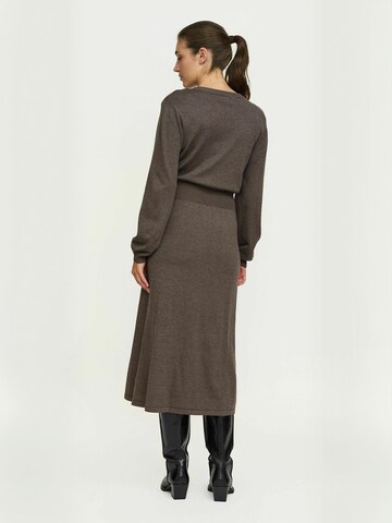 Soft Rebels - Vestido ' SRMarla ' em castanho: atrás