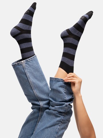 DANISH ENDURANCE Socks 'Baumwoll Businesssocken' in Blue: front