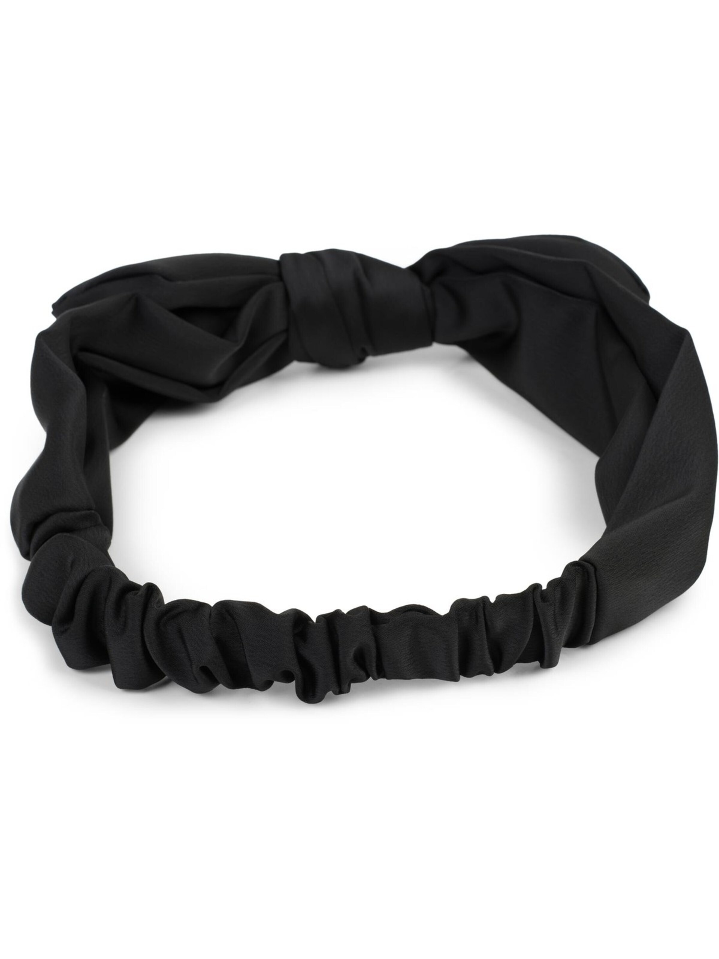 styleBREAKER Hair jewelry 'Einfarbiges Haarband mit Schleife' in Black