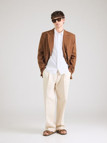 Abercrombie & Fitch Regular fit Skjorta 'FEB4' i vit