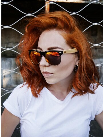 VEYREY Sunglasses 'Hyalos' in Yellow