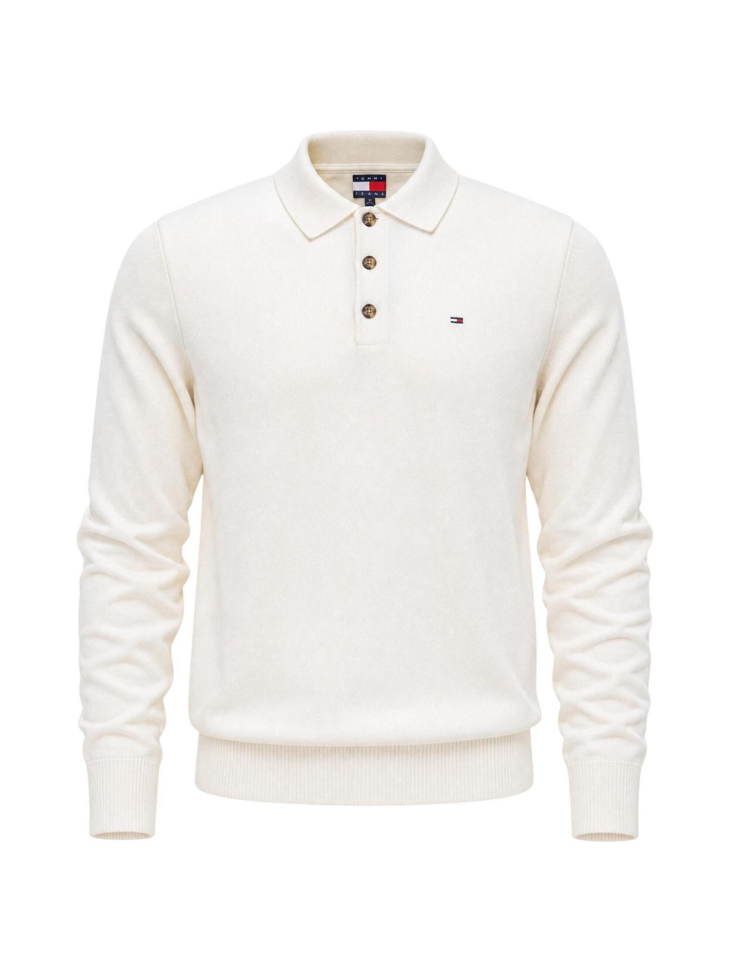Pullover 'TJM SLIM ESSENTIAL P DM0DM20304' di Tommy Jeans in beige