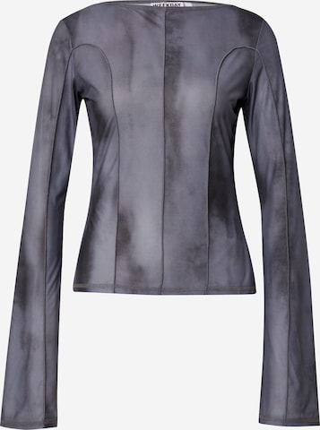 WEEKDAY Paita 'Lora' värissä harmaa: etupuoli