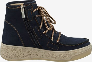 HUSH PUPPIES Lace-Up Ankle Boots in Blue