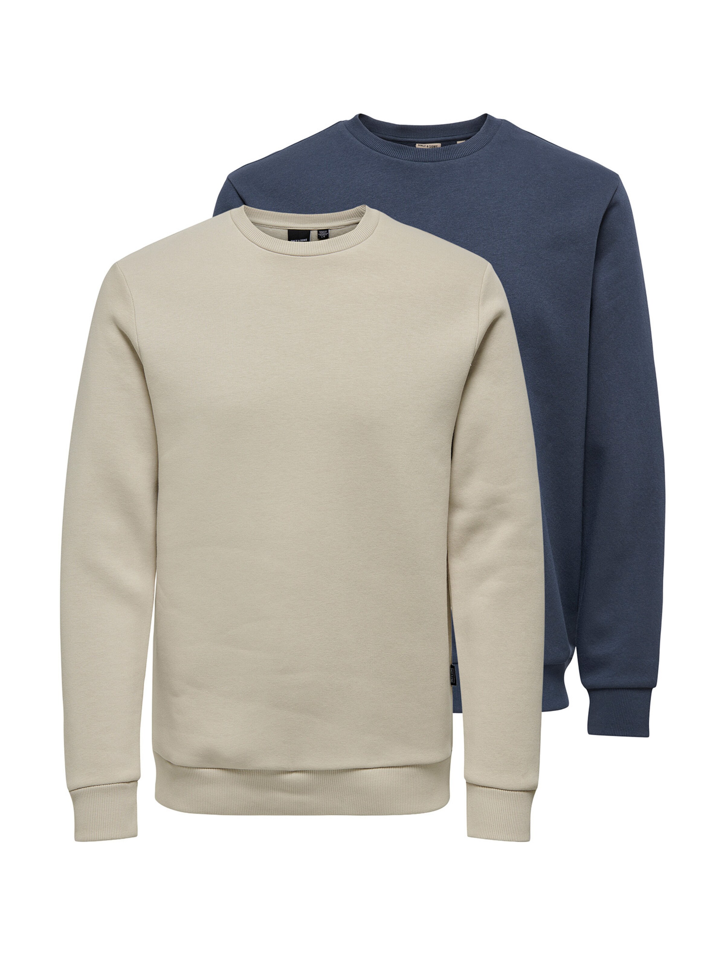 Only & Sons Sweatshirt 'Ceres' in Blue: front