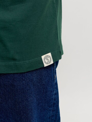 Jack & Jones Plus Shirt 'JORFREDERIKSBERG' in Green