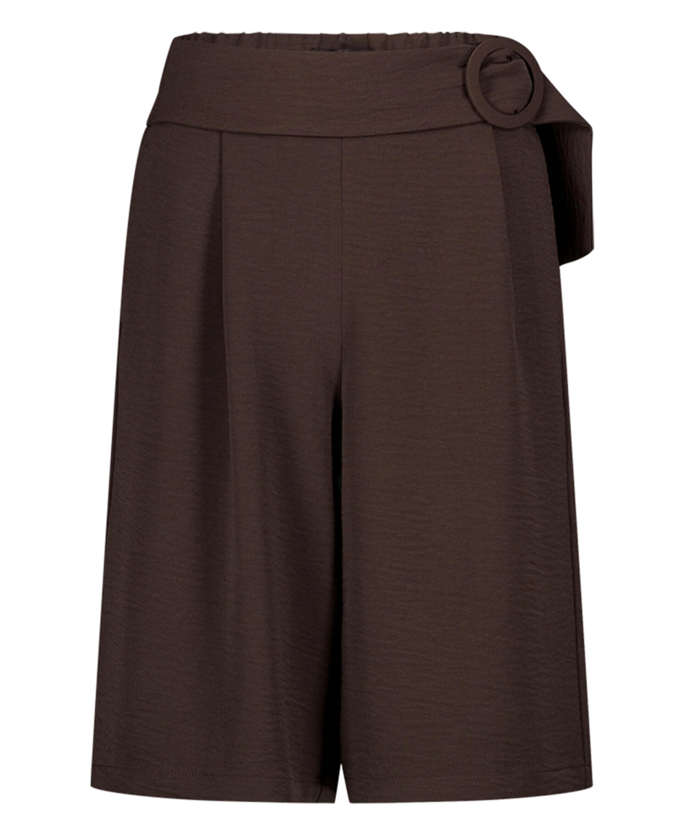Loosefit Pantalon zero en marron : devant