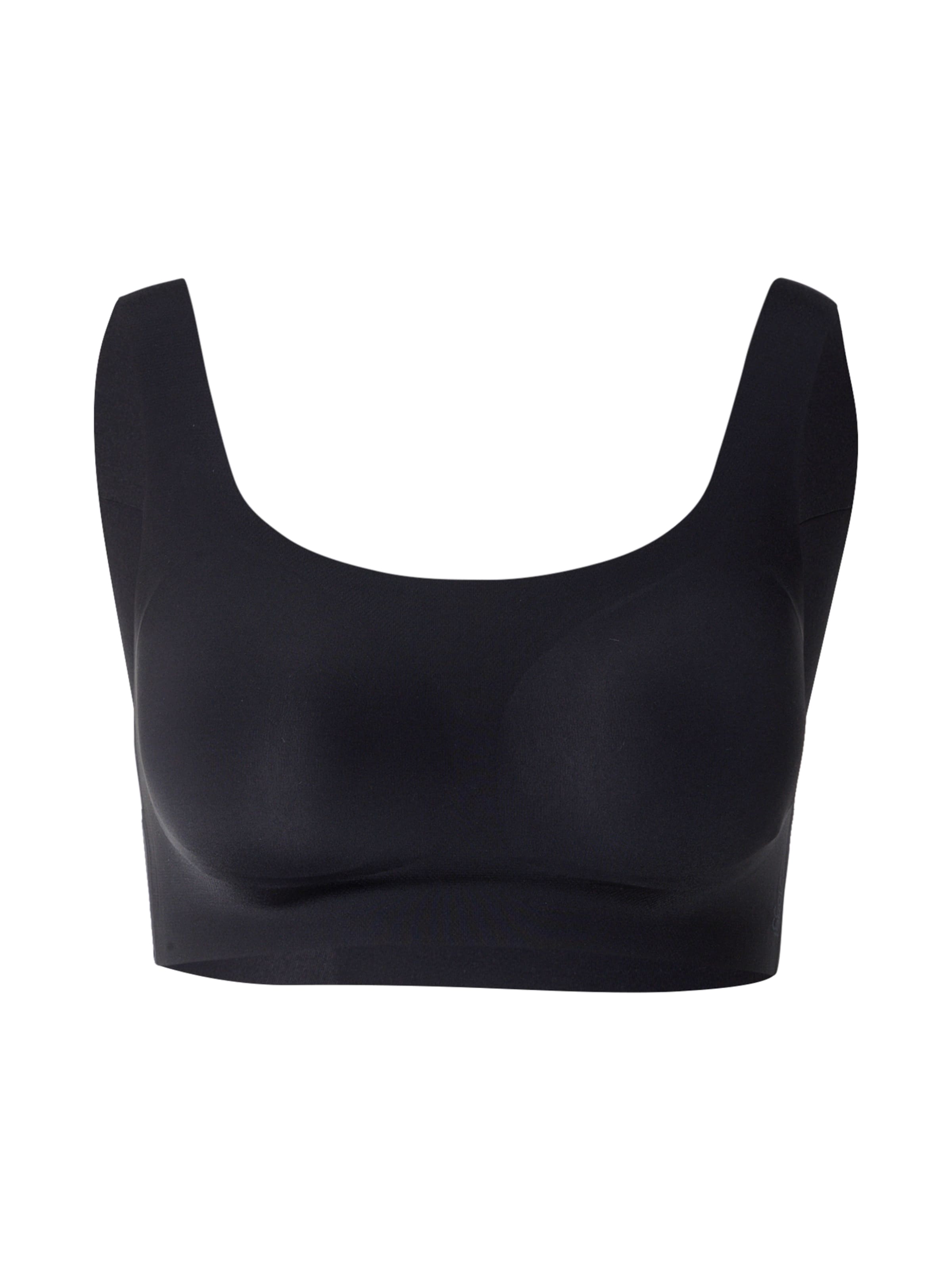 SLOGGI Бюстие Сутиен 'ZERO Feel 2.0' в кафяво: отпред