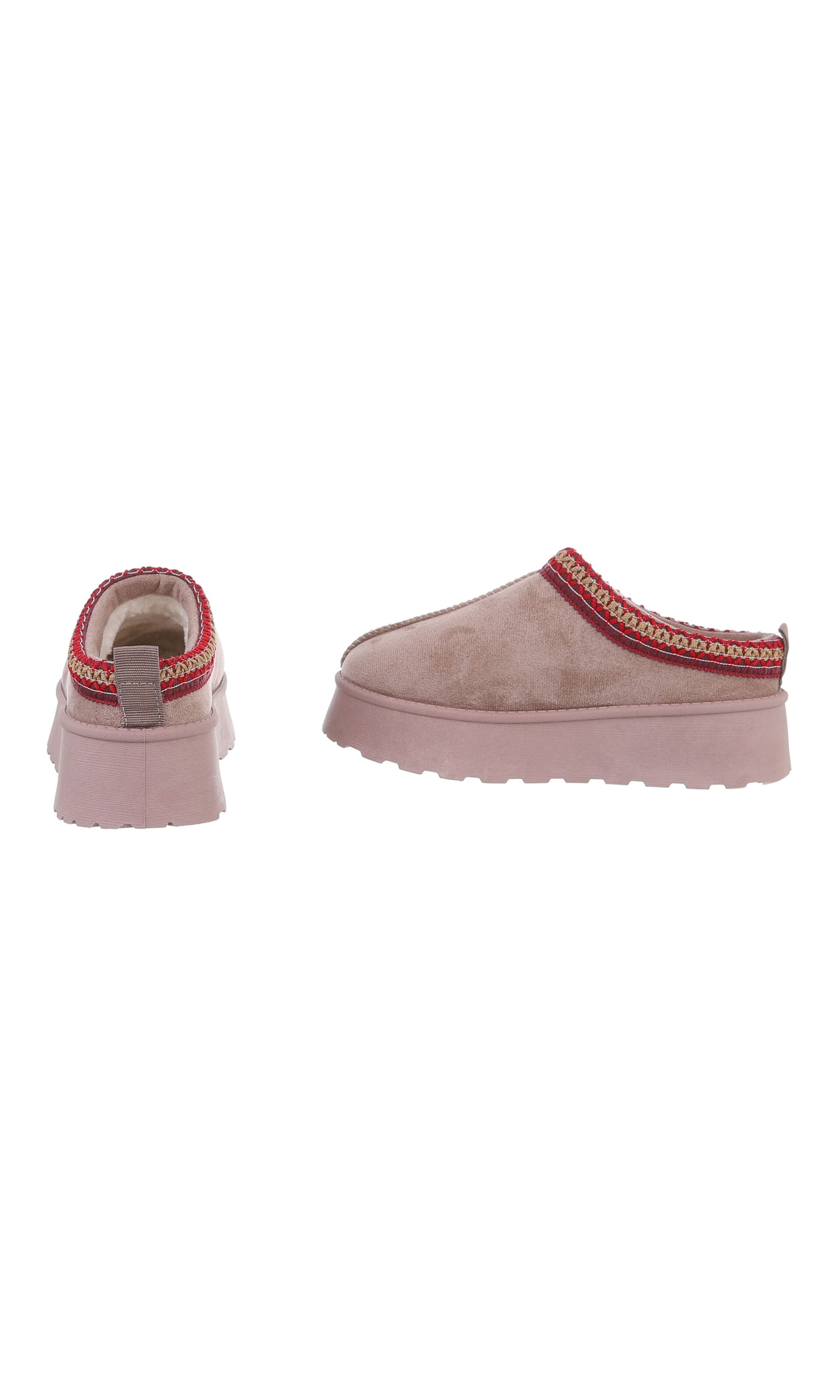 Ital-Design Slippers in Pink