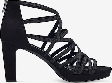 MARCO TOZZI Sandal i svart