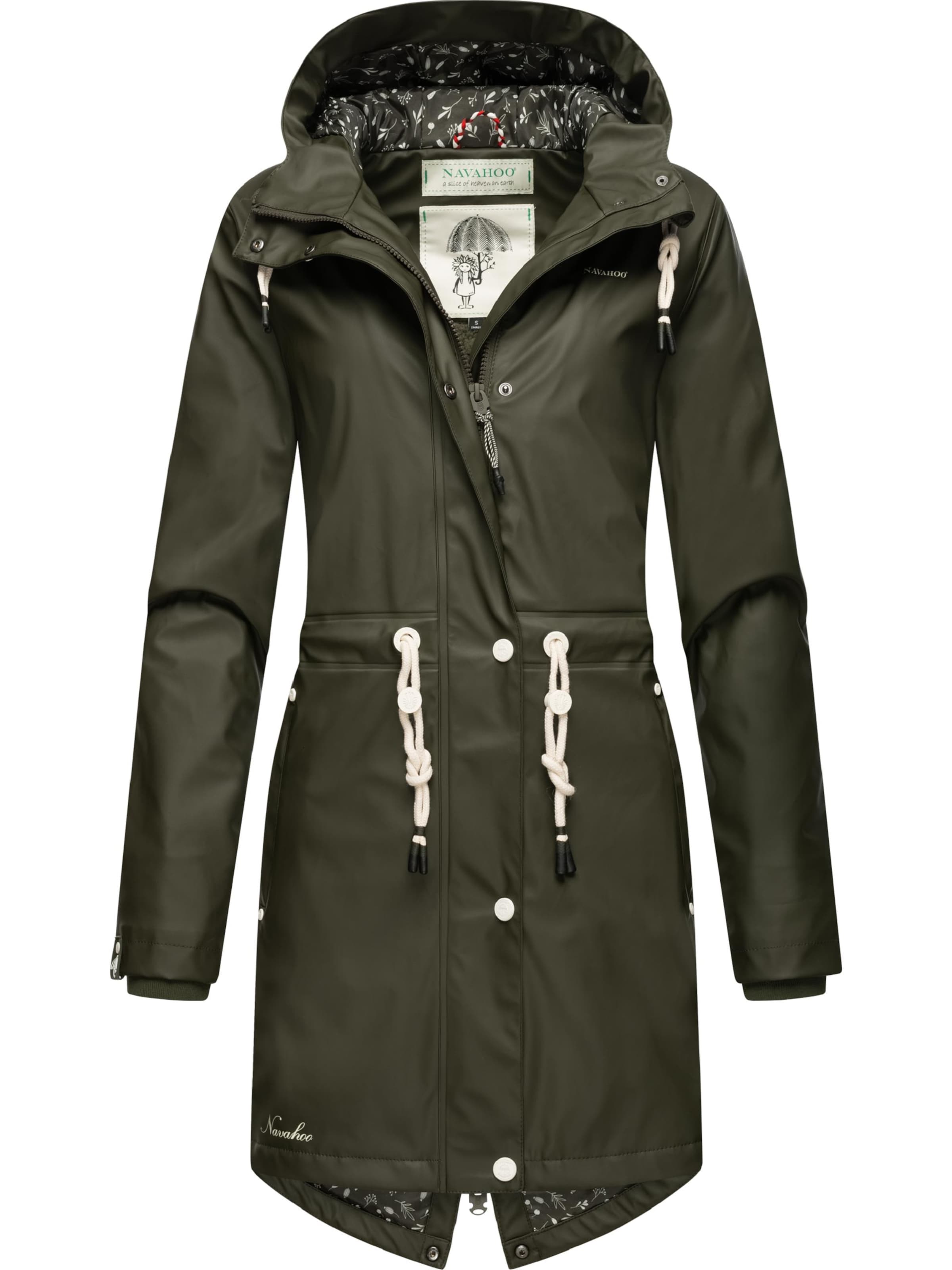 žalia NAVAHOO Funkcinė striukė  'Flower of Ocean'