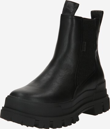 BUFFALO Chelsea boots 'ASPHA CHELSEA MID' in Zwart: voorkant