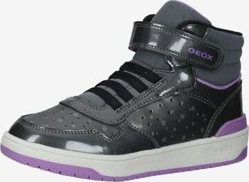 Sneaker di GEOX in argento: frontale