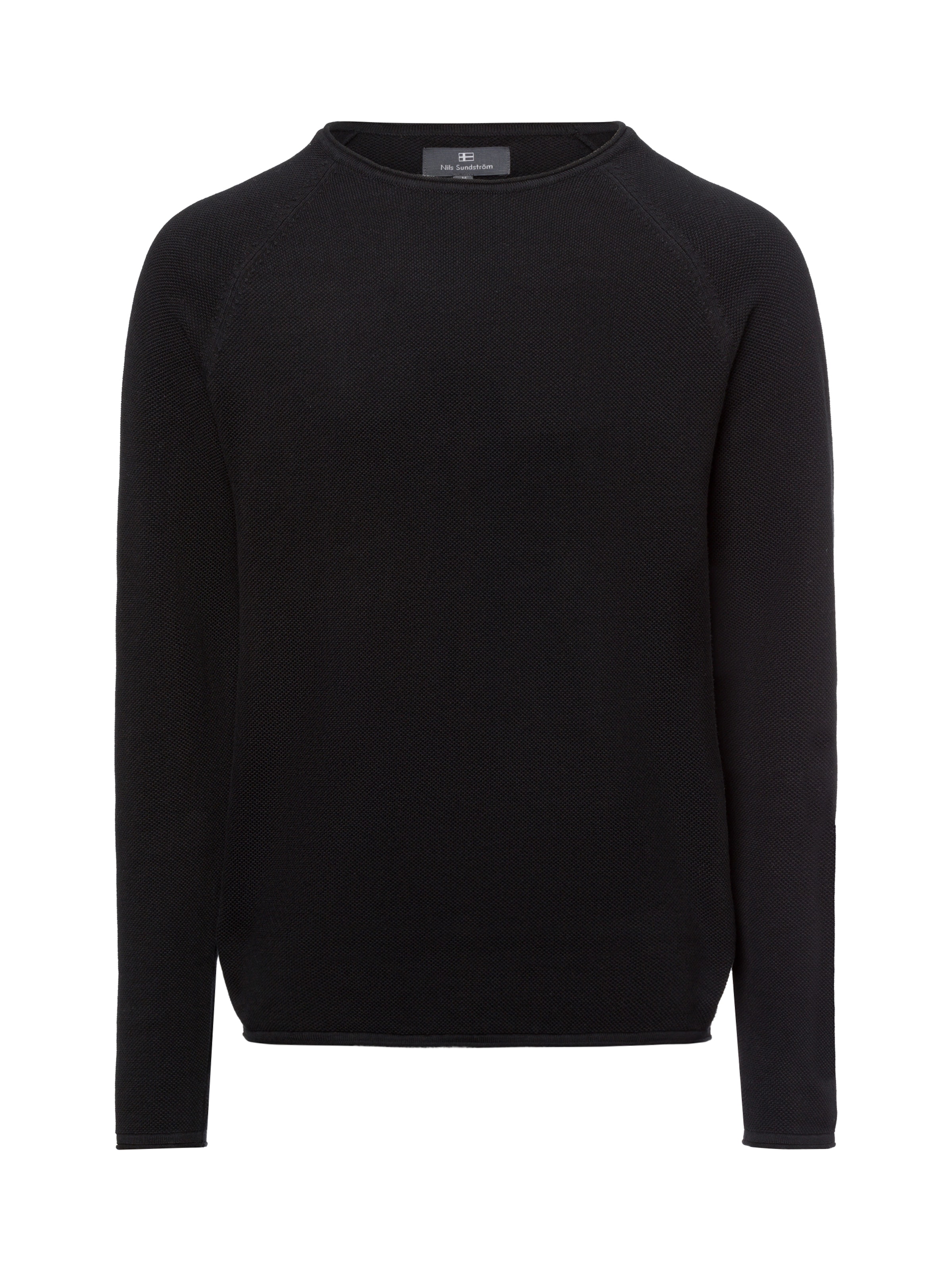 Nils Sundström Trui in Zwart: voorkant
