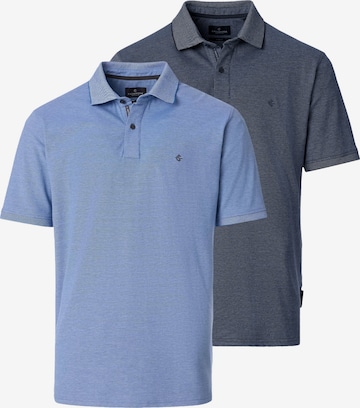 CASAMODA Shirt 'Basic' in Blau: Vorderseite