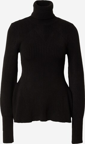 River Island Sweater in Black: front