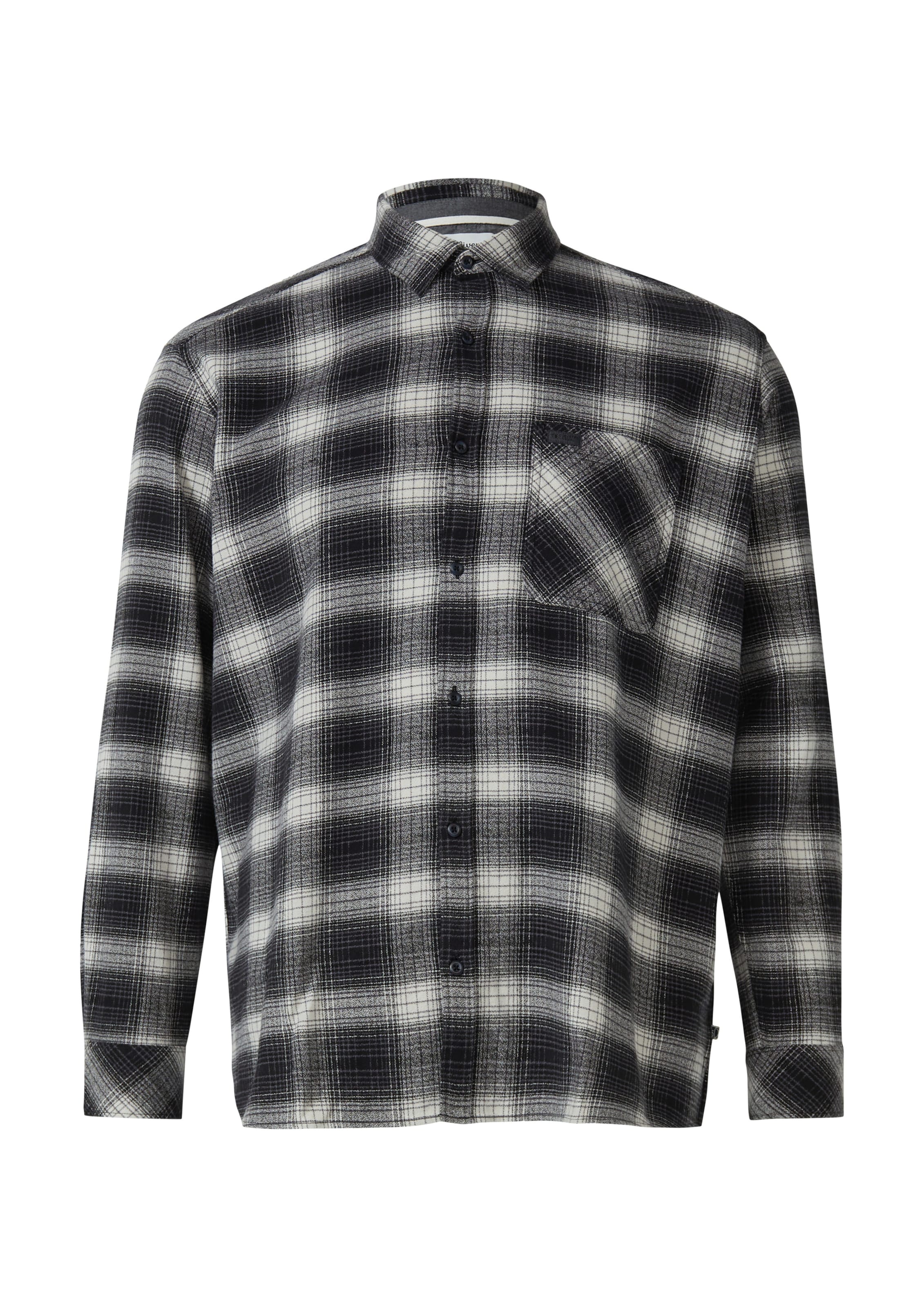 s.Oliver Regular fit Overhemd in Zwart: voorkant