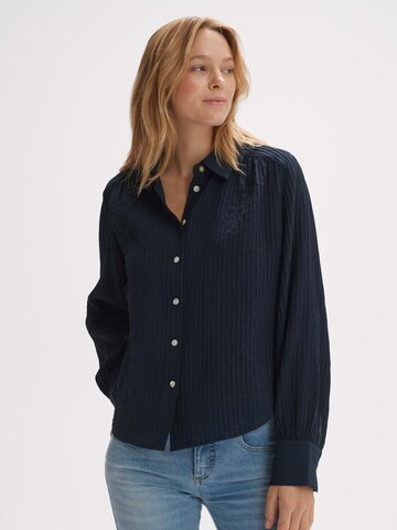 Camicia da donna 'Freina' di OPUS in blu: frontale