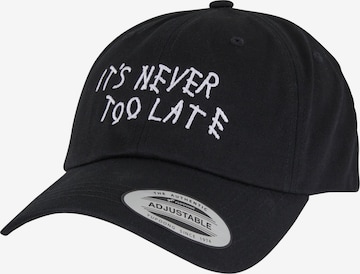 Mister TeeŠilterica 'Never Too Late' - crna boja: prednji dio