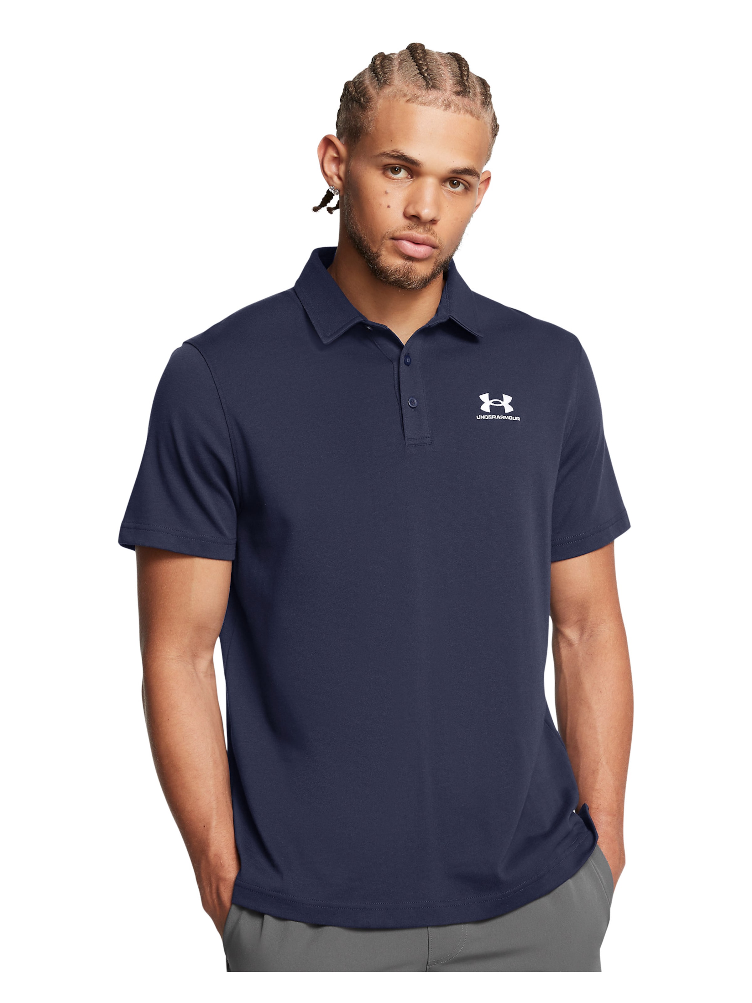 UNDER ARMOUR Functioneel shirt in Blauw: voorkant