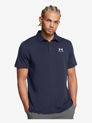UNDER ARMOUR Functioneel shirt in Blauw: voorkant