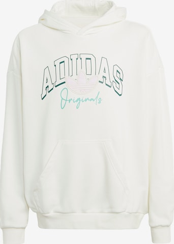 ADIDAS ORIGINALS Sweatshirt 'Coliate Graphic' in White: front