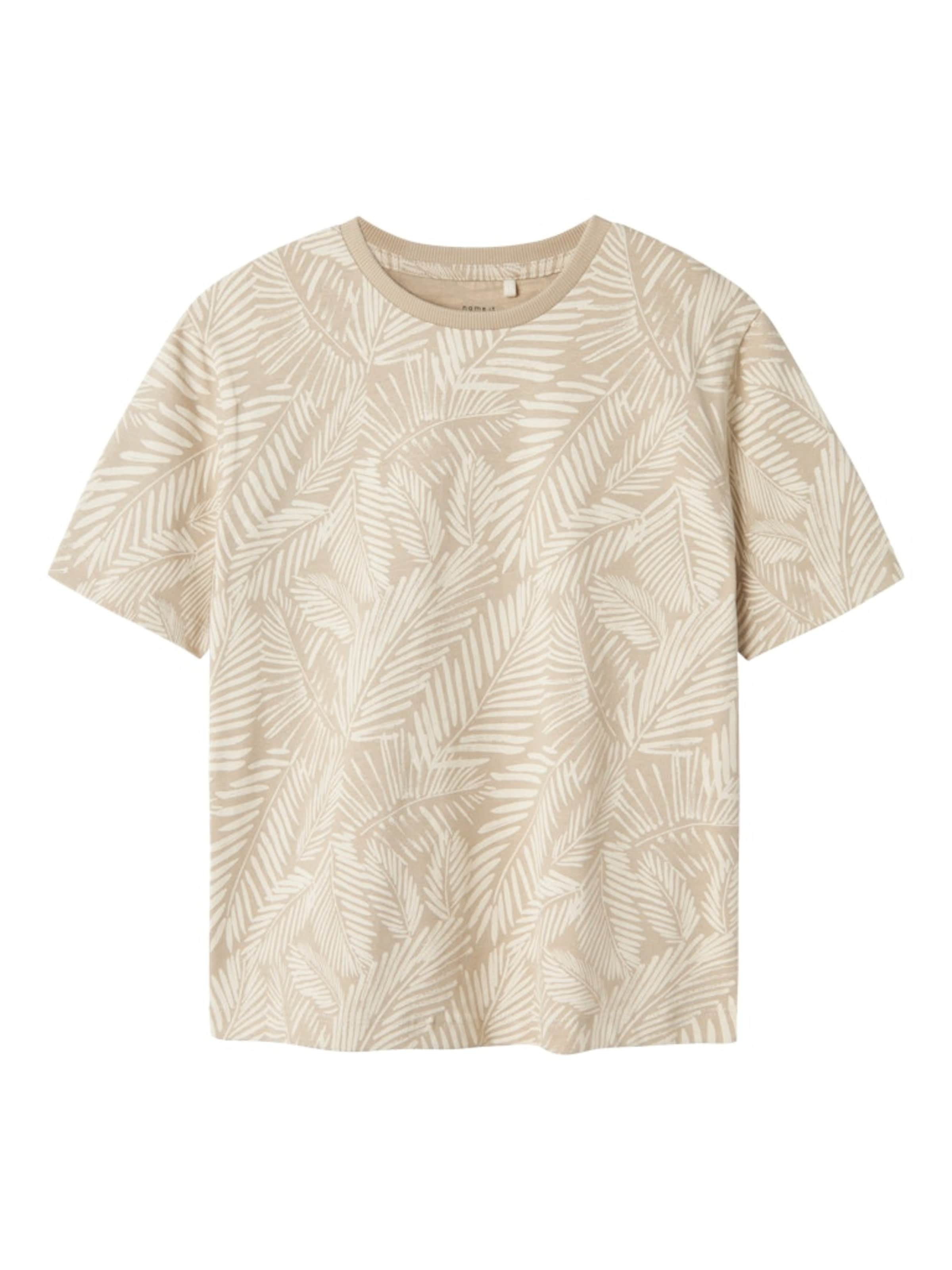 Tricou 'NKMJIVAN' de la NAME IT pe gri: față