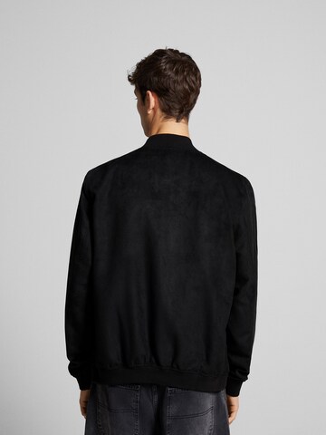 Geacă de primăvară-toamnă de la Bershka pe negru