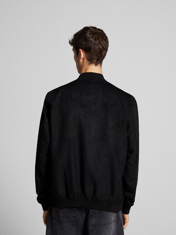 Veste mi-saison Bershka en noir