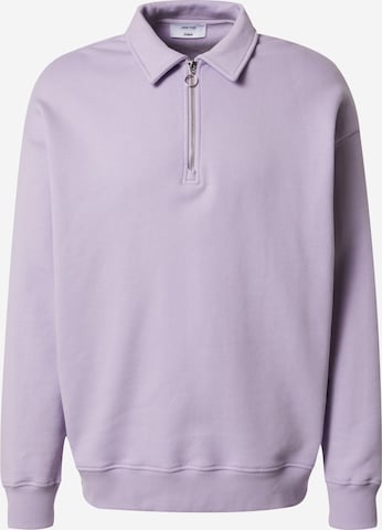 Sweat-shirt 'Stefan' DAN FOX APPAREL en violet : devant