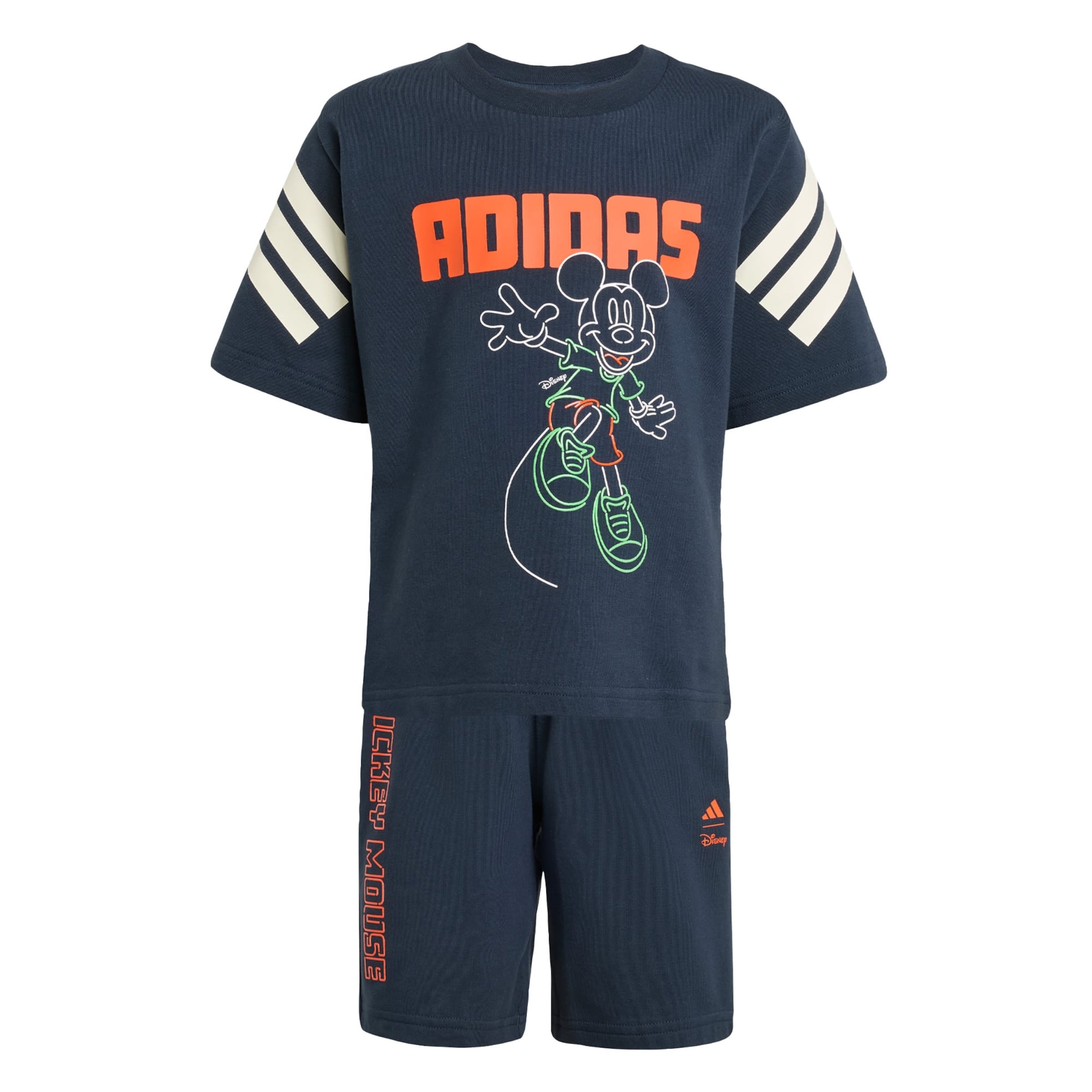 ADIDAS SPORTSWEAR Trainingsanzug 'Disney Mickey Mouse' in Blau: Vorderseite