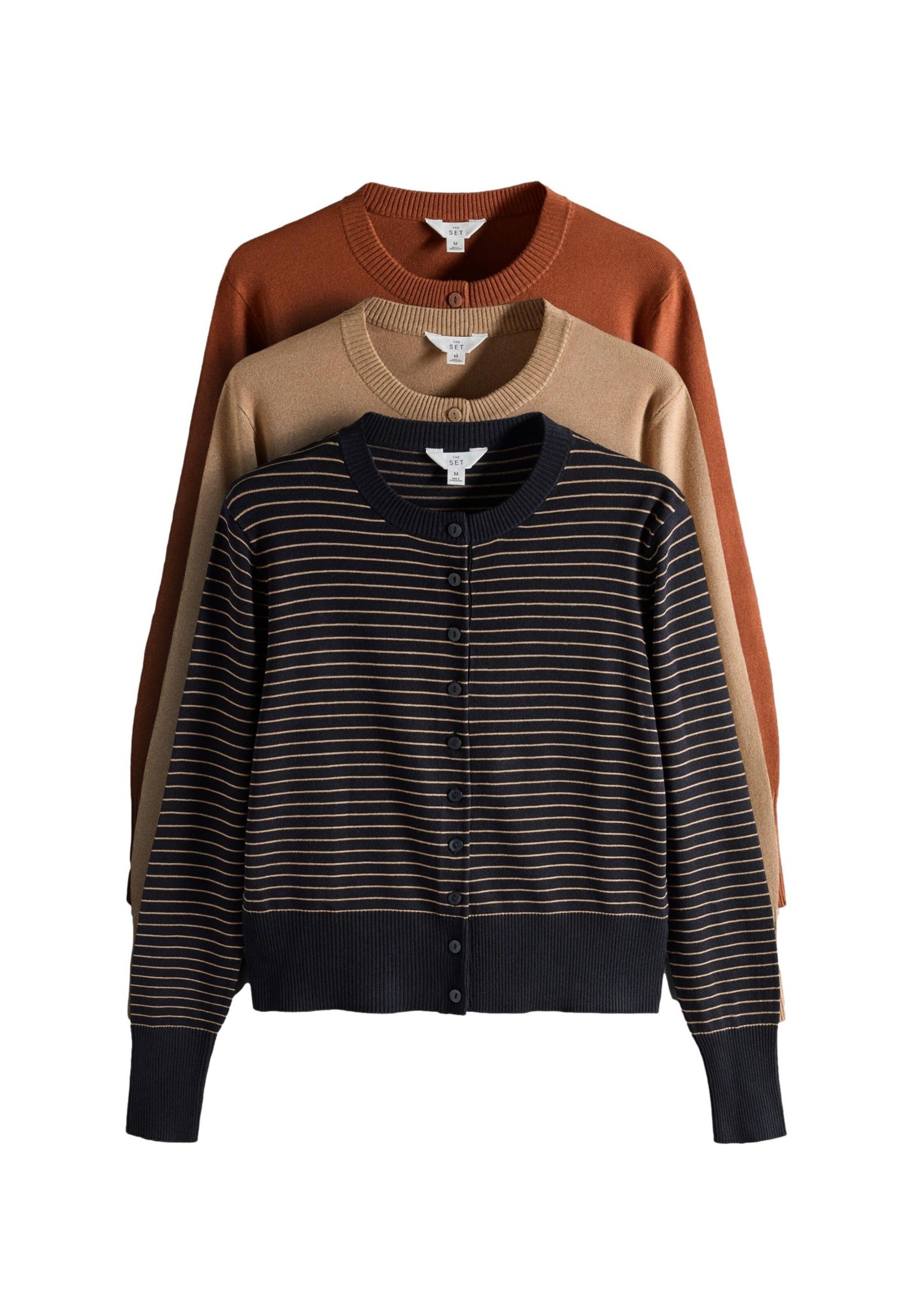 Giacchetta di The Set in beige: frontale