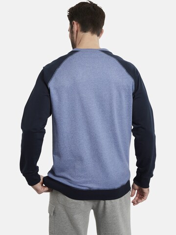 Jan Vanderstorm Sweatshirt ' Owen ' in Blue