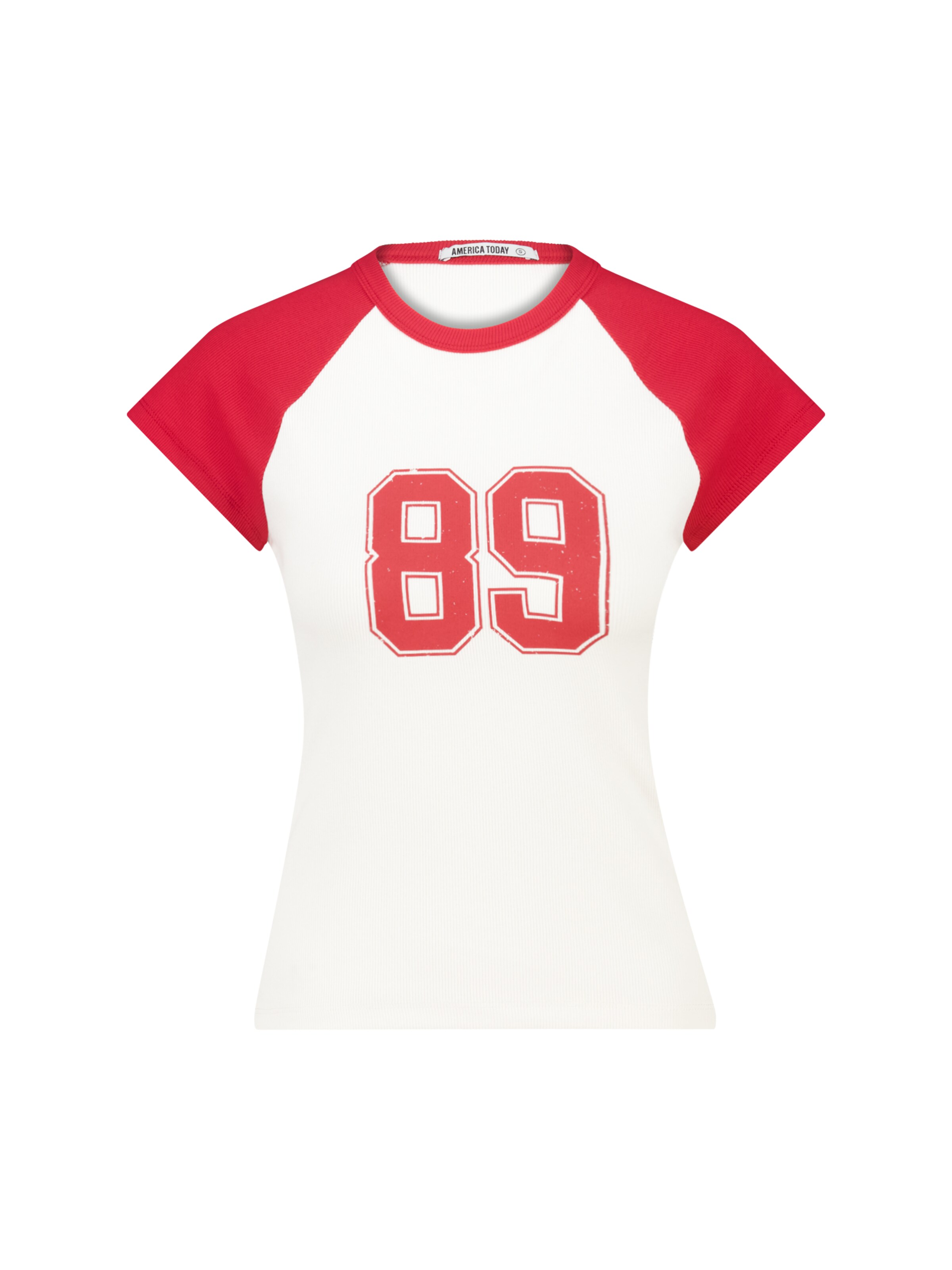 America Today Shirt in White: front